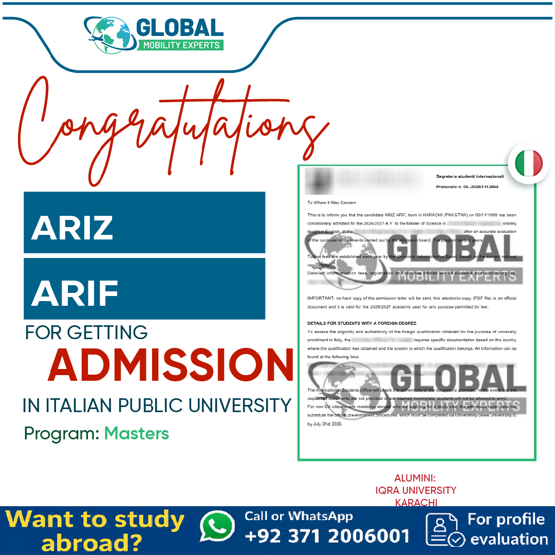Admission ARIZ